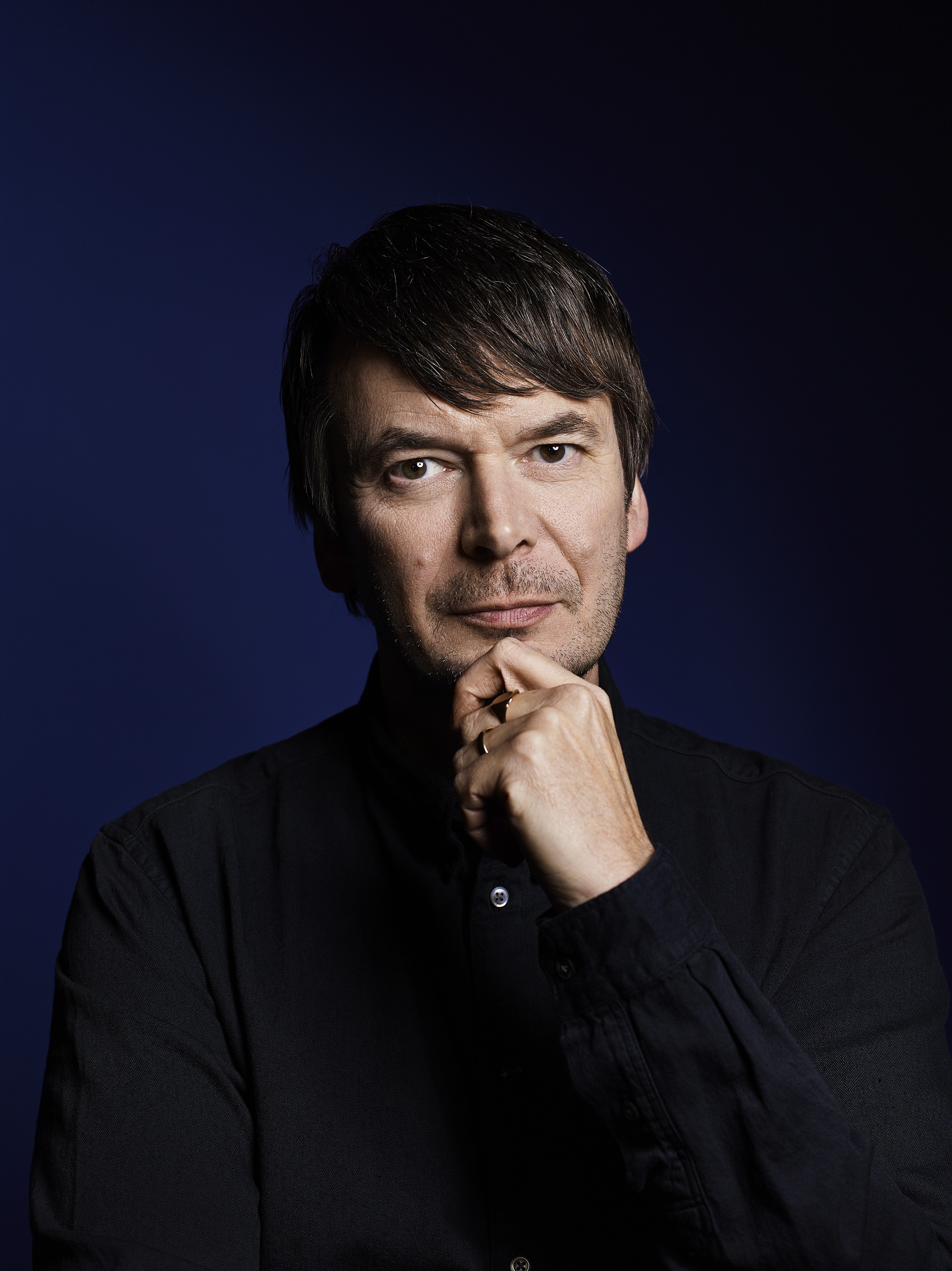 Scottish crime writer Sir Ian Rankin