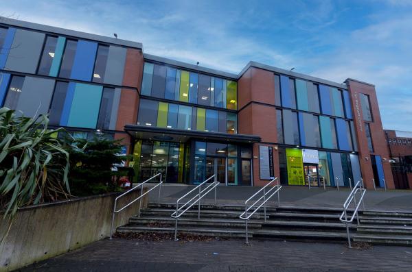 A photo of the outside of The Reginald Centre