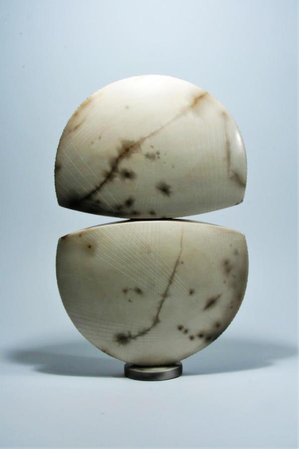 A marble piece from sculptor, Antonia Salmon