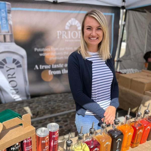 A market stall