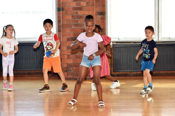 Children dancing