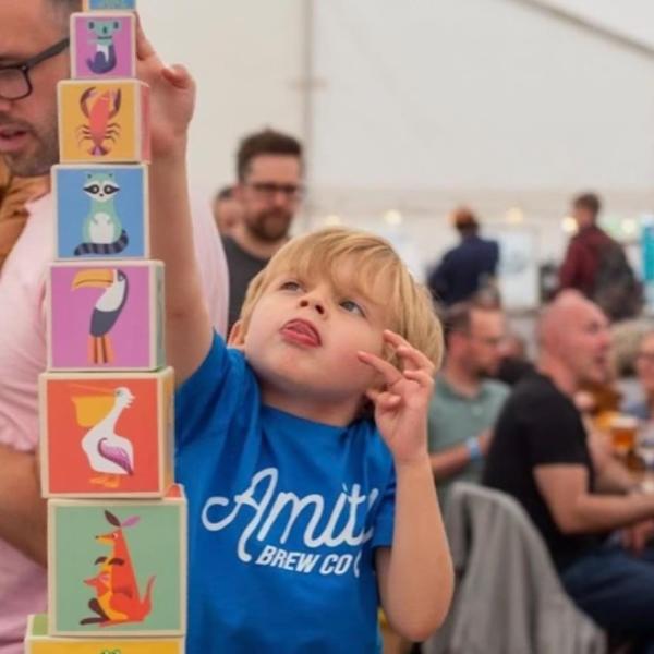 Young boy at AmityFest