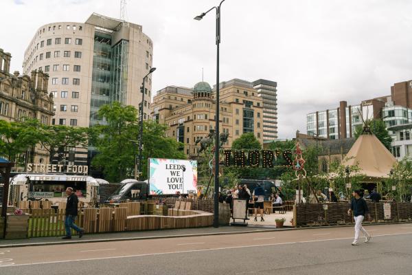 THOR'S Tipi Leeds City Square 