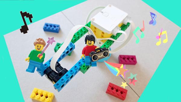 A Lego Spike kit