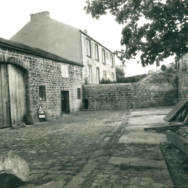 Hollybush farmyard in the late 1970s