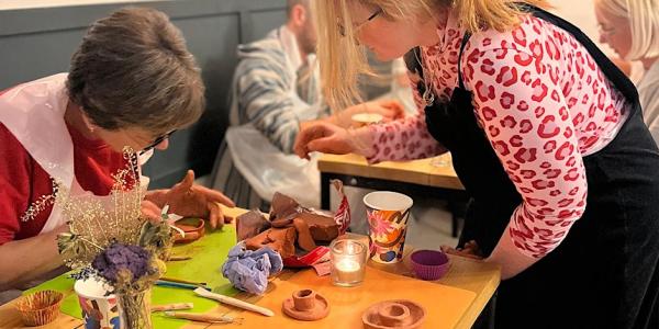 Wonky Pots Workshop at Humbl Coffee