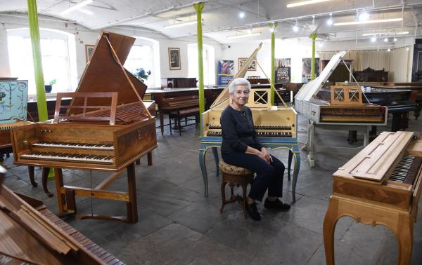 Plucked from Obscurity runs at the piano showroom Besbrode Pianos in Holbeck till the end of September. 