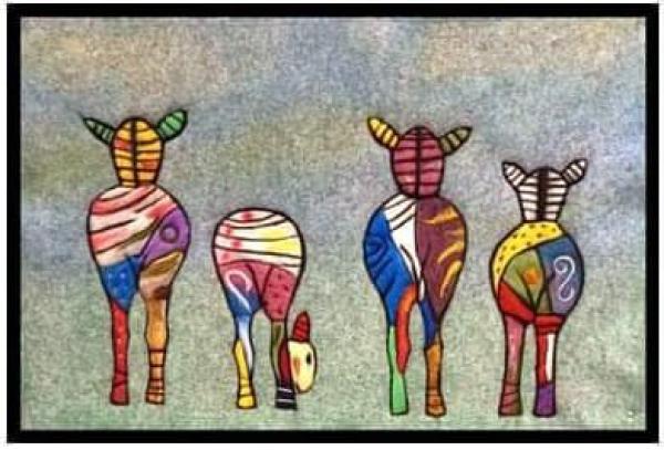 Rainbow Zebras