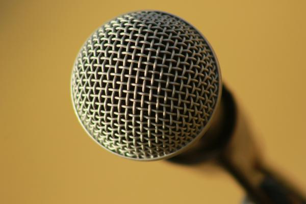 a microphone