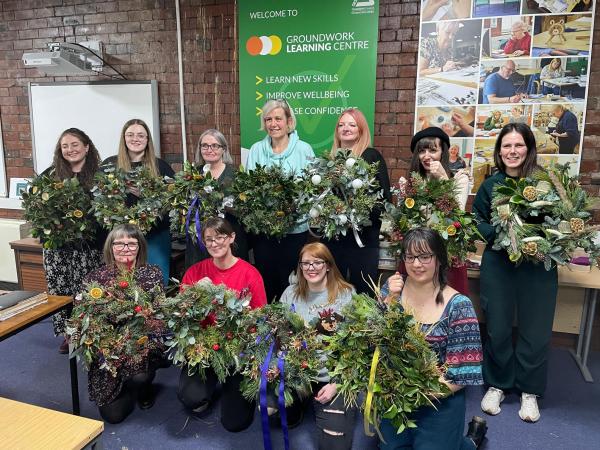 Christmas Wreath Making |Workshop - all materials provided 