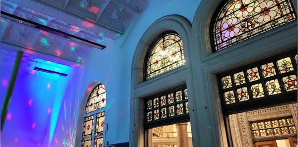 central library stained glass windows