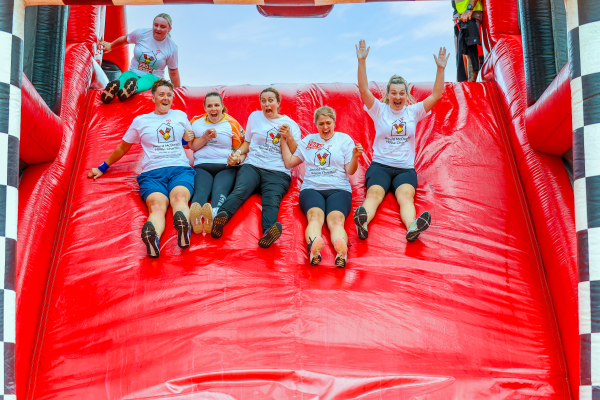 UK Running Events Inflatable 5k ' The Boss '. 