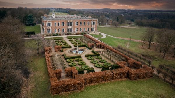 A view of the South Gardens