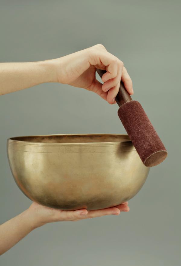 a singing bowl