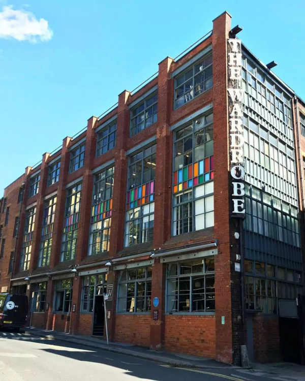 image shows the outside of The Wardrobe in Leeds