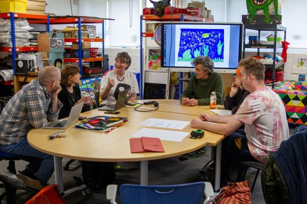 Curating the exhibition