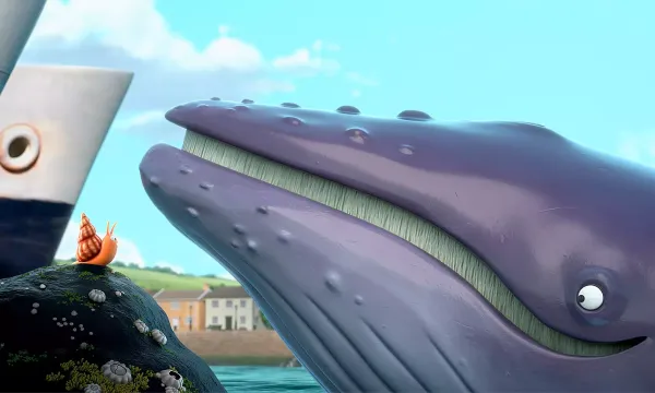 A still from "The Snail and The Whale"