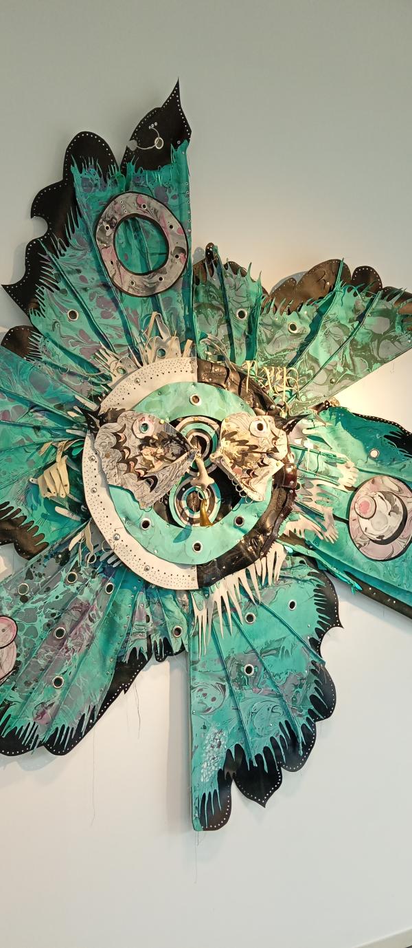 Recycled Leather Art- Art Exhibition 