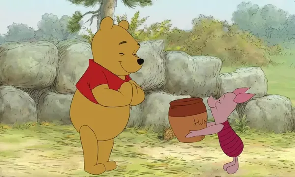 A still from "Winnie the Pooh"