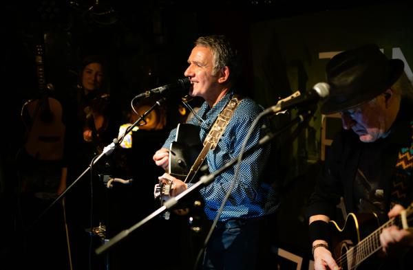 Image of John and his band