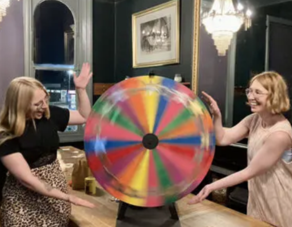 Milk Teeth Productions spinning the wheel of fortune 