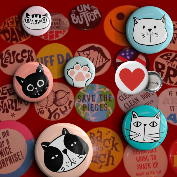Images of pin badges