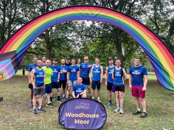 Photo of Leeds Frontrunners at last year's event