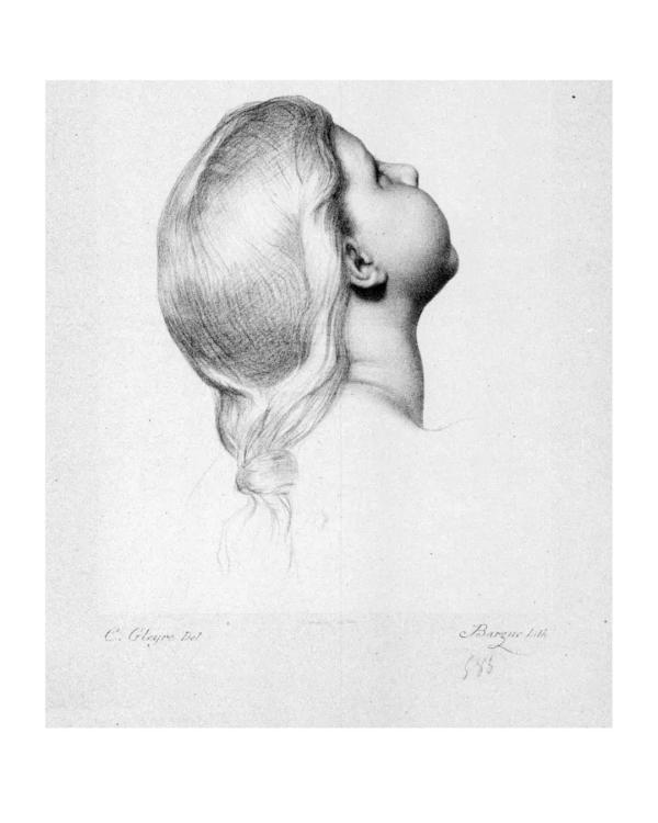 Drawing Course - Print (Charles Bargue) c. 1868