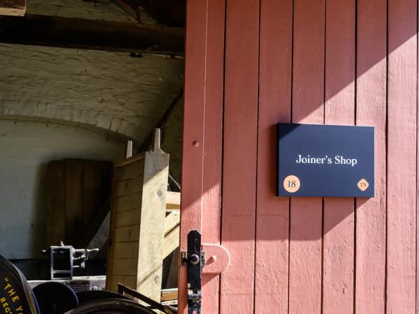 The Joiner's Shop at Temple Newsam Home Farm