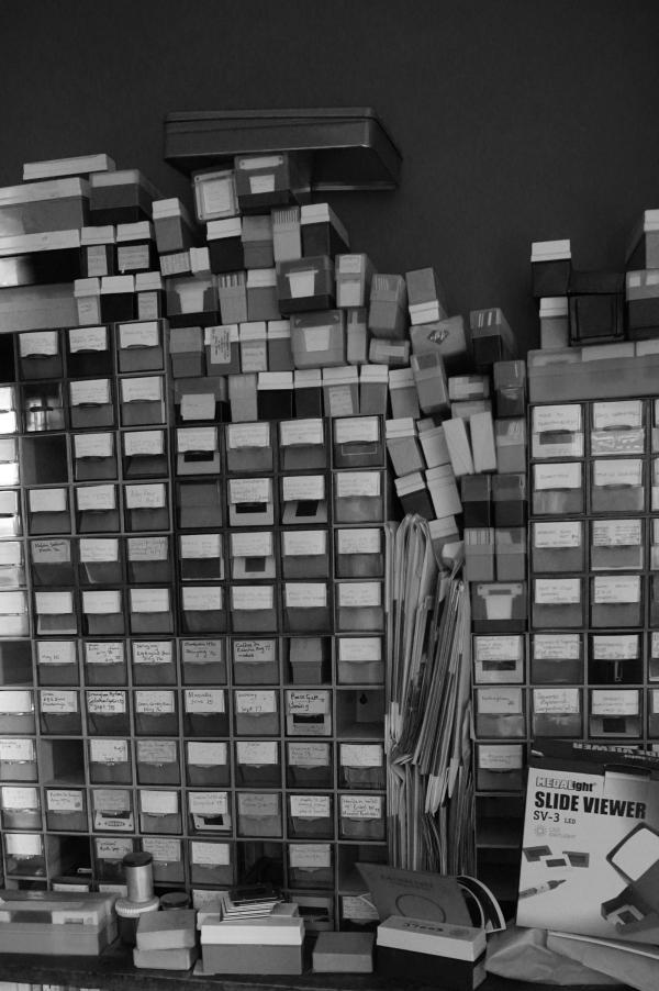 Slide collection in an archive