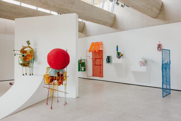 Installation by artist Olivia Bax Weston Gallery, Yorkshire Sculpture Park