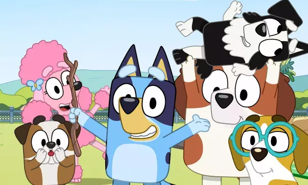 A still from "Bluey"