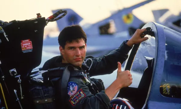 A still from "Top Gun"