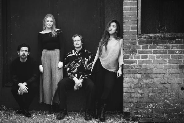 The four players of Ensemble Jackalope