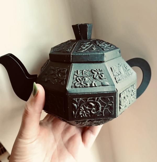 completed teapot