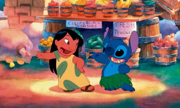 A still from the film "Lilo & Stitch"