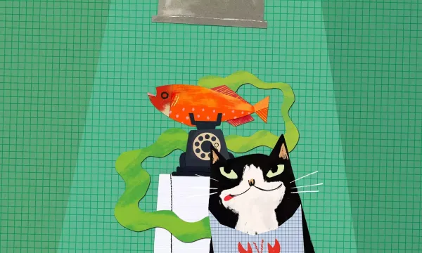 A still from one of the animations