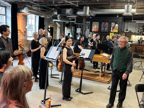 Leeds baroque with director Peter Holman
