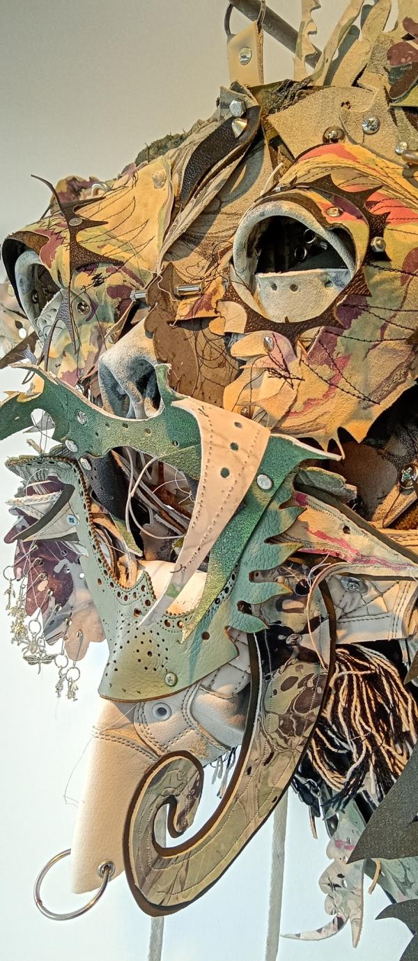 Masquerade - leather made mask 
