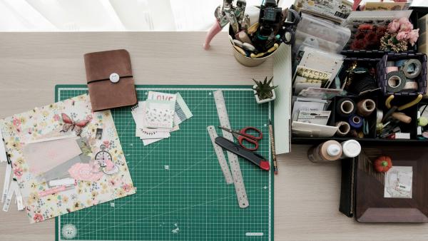 photo of craft supplies