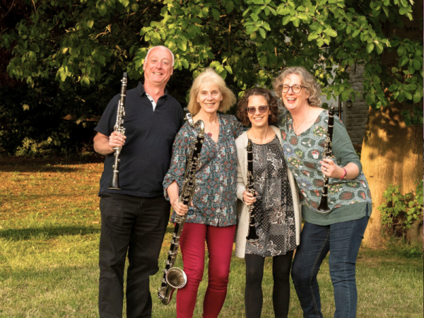 Cumulus Quartet press shot.