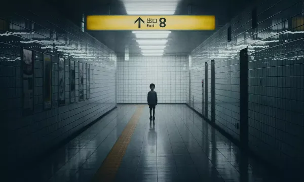 A still from "Exit 8"