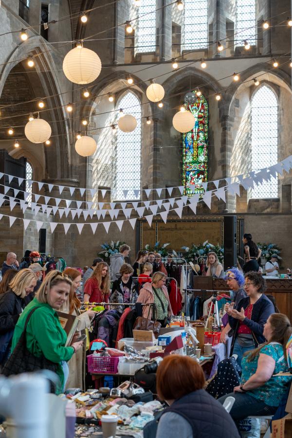 junk yard at left bank