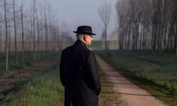 A still from the film "La Grazia"