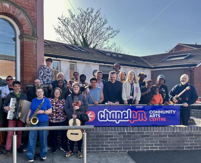 Tire Laine music ensemble at Chapel FM Arts Centre