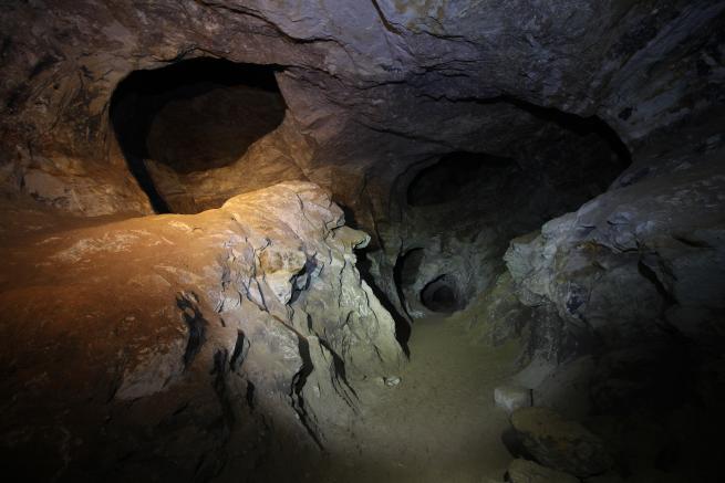 Image of underground tunnels