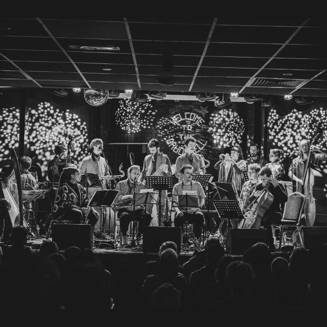 Leeds spiritual jazz mothership Ancient Infinity Orchestra return home to Brudenell Social Club for one of their final shows of 2024