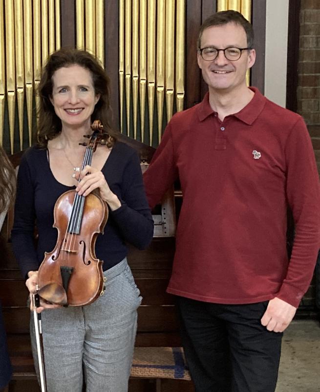 Madeleine Mitchell (violin), Gordon MacKay (violin)