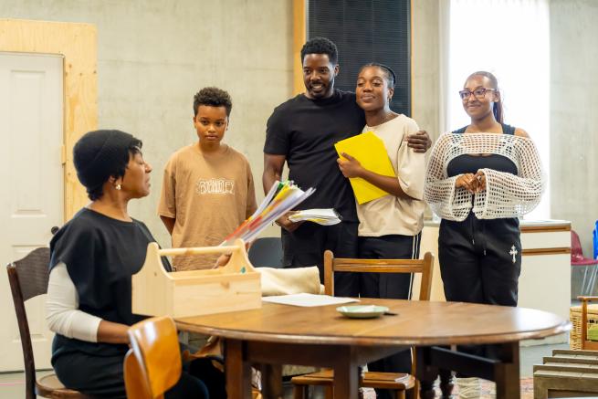 Doreene Blackstock, Oliver Dunkley, Solomon Israel, Cash Holland, Joséphine-Fransilja Brookman - Credit Marc Brenner