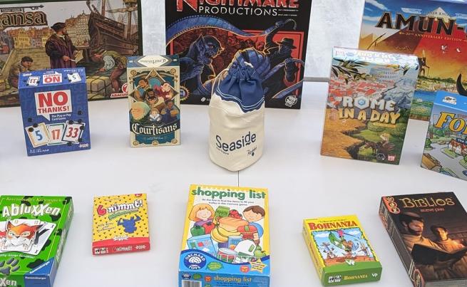 Image of a selection of board games 